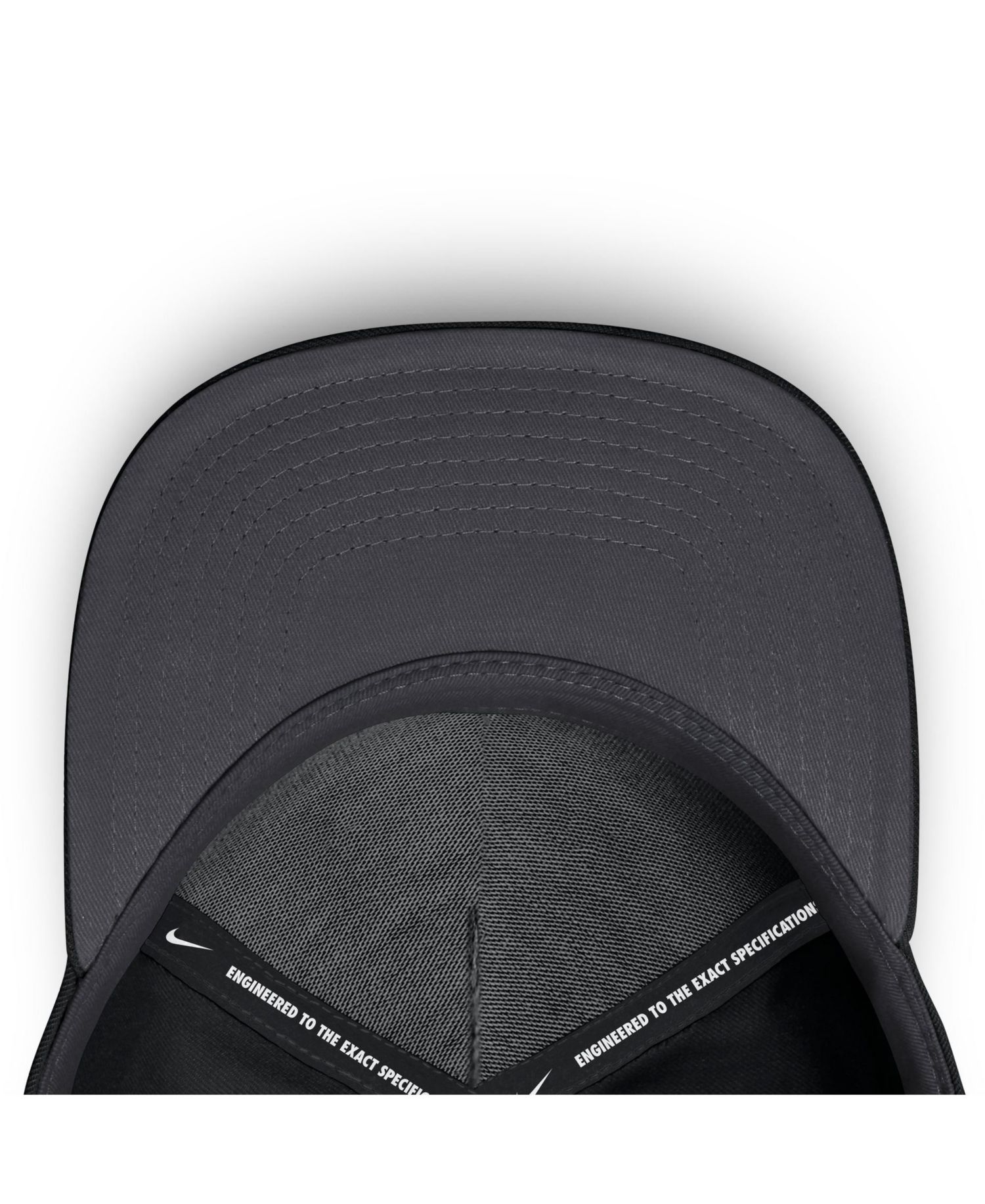 Men's Black Duke Blue Devils 2026 Sideline Dri-FIT Rise Adjustable Hat