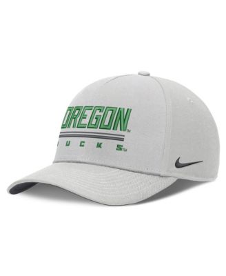Men's Gray Oregon Ducks 2026 Sideline Dri-FIT Rise Adjustable Hat