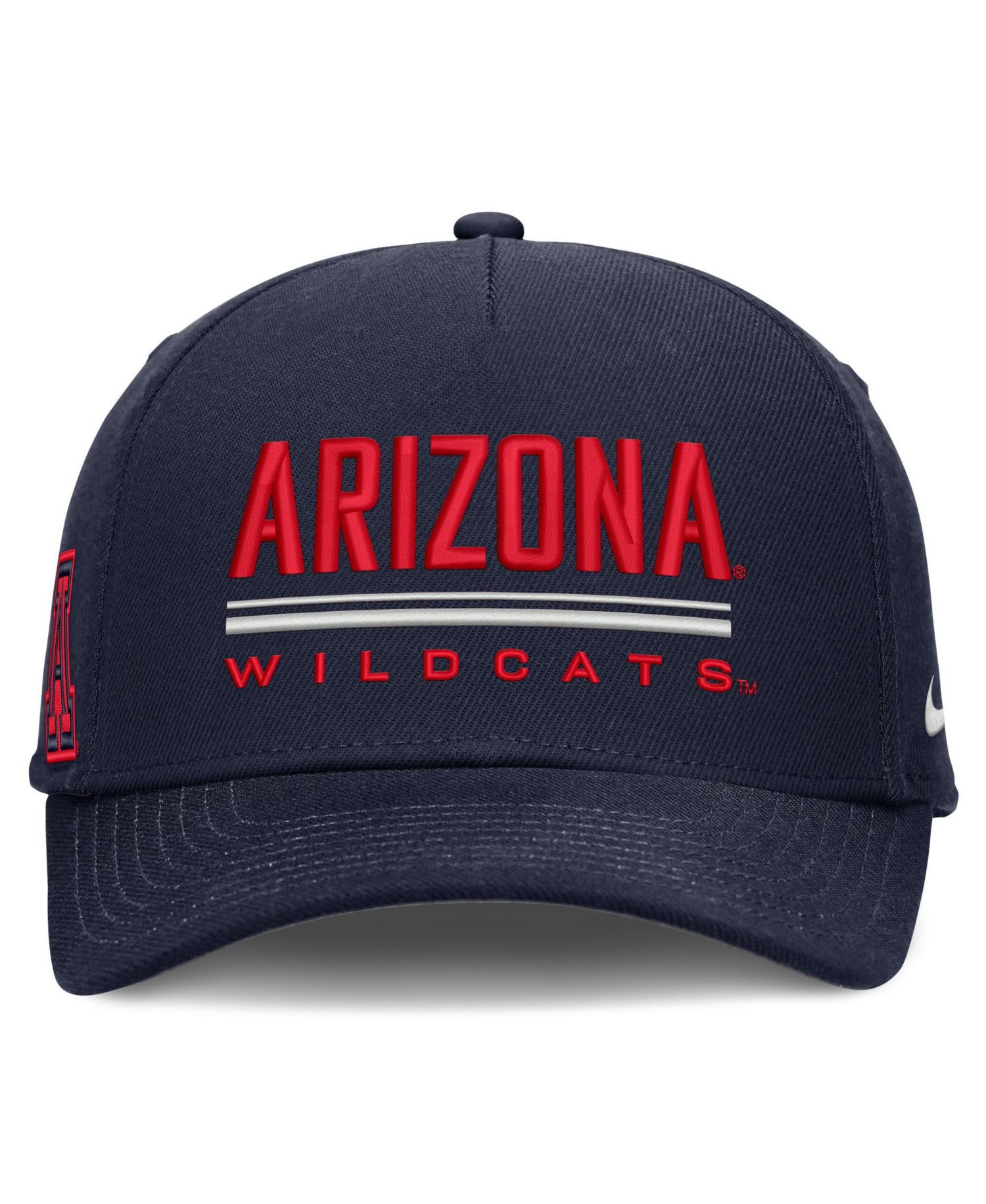 Men's Navy Arizona Wildcats 2026 Sideline Dri-FIT Rise Adjustable Hat