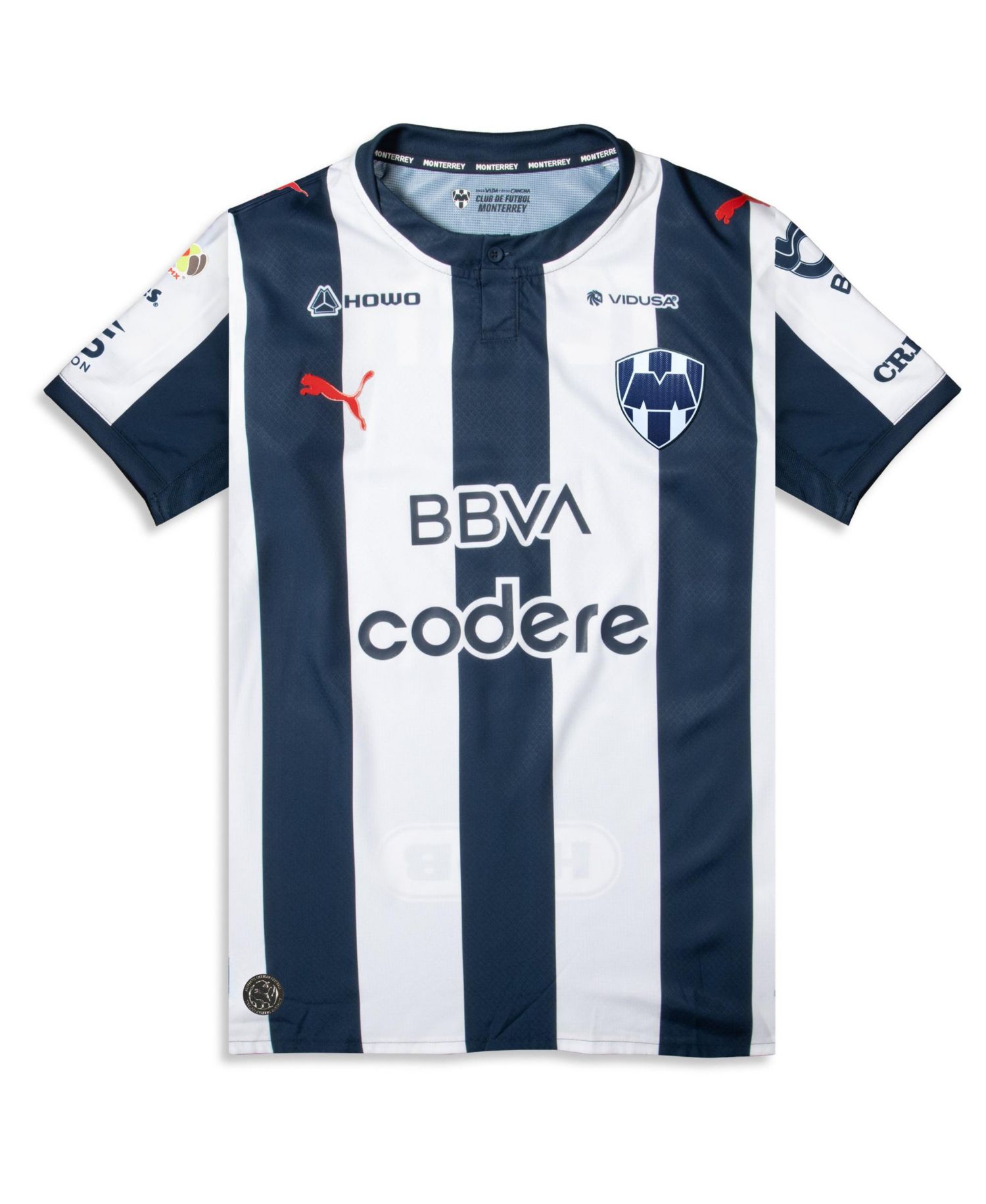 Men's Navy CF Monterrey 2026/27 Home Replica Jersey