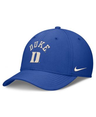 Men's Royal Duke Blue Devils Campus Prep Chained Arched Swooshflex Flex Hat