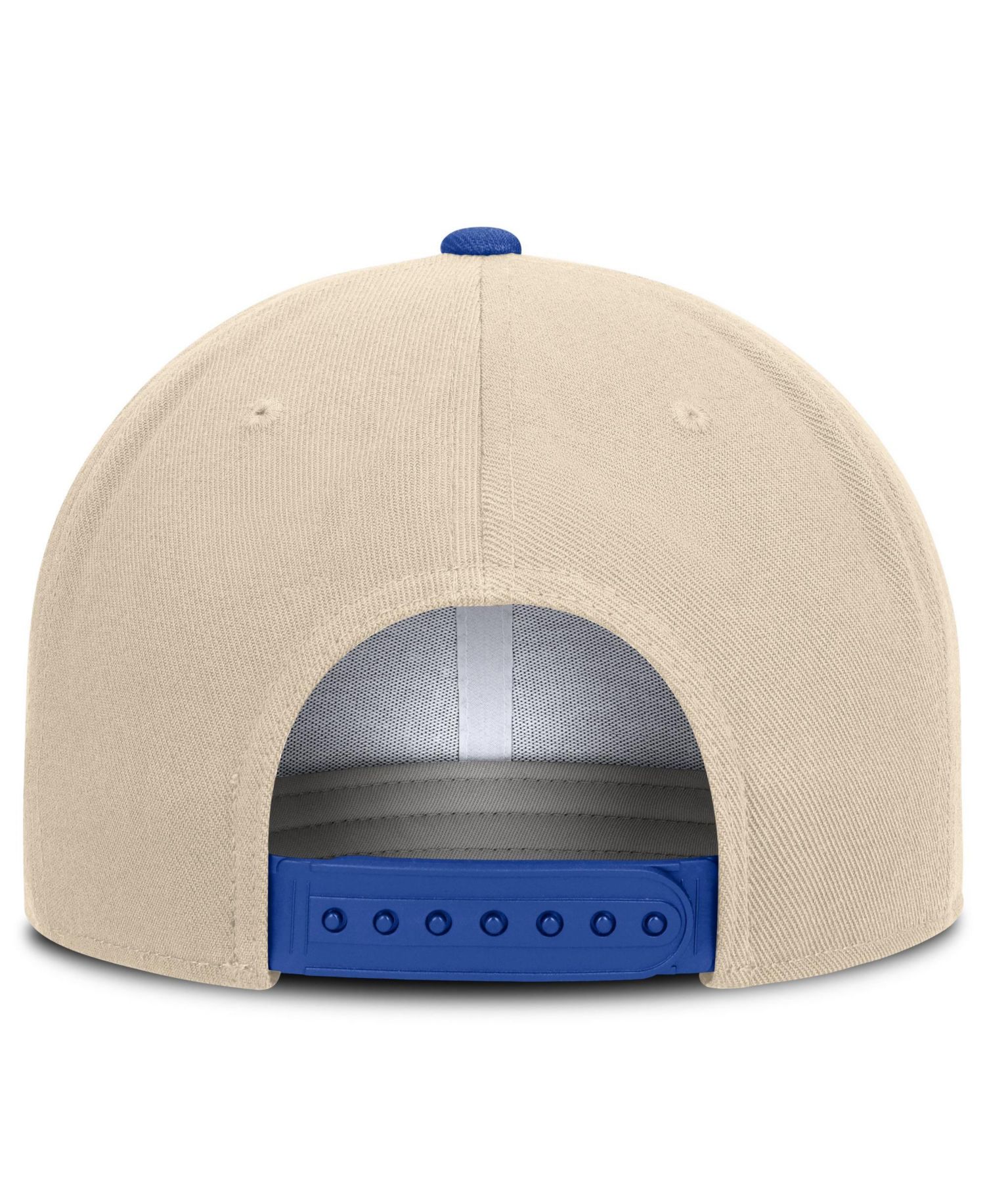 Men's and Women's Natural/Royal Duke Blue Devils Campus Prep snapback Hat