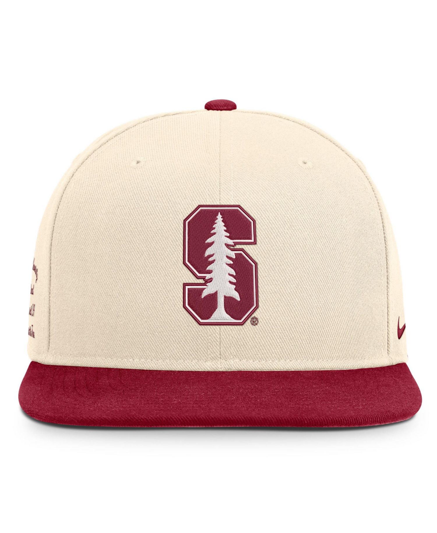 Men's and Women's Natural/Cardinal Stanford Cardinal Campus Prep snapback Hat