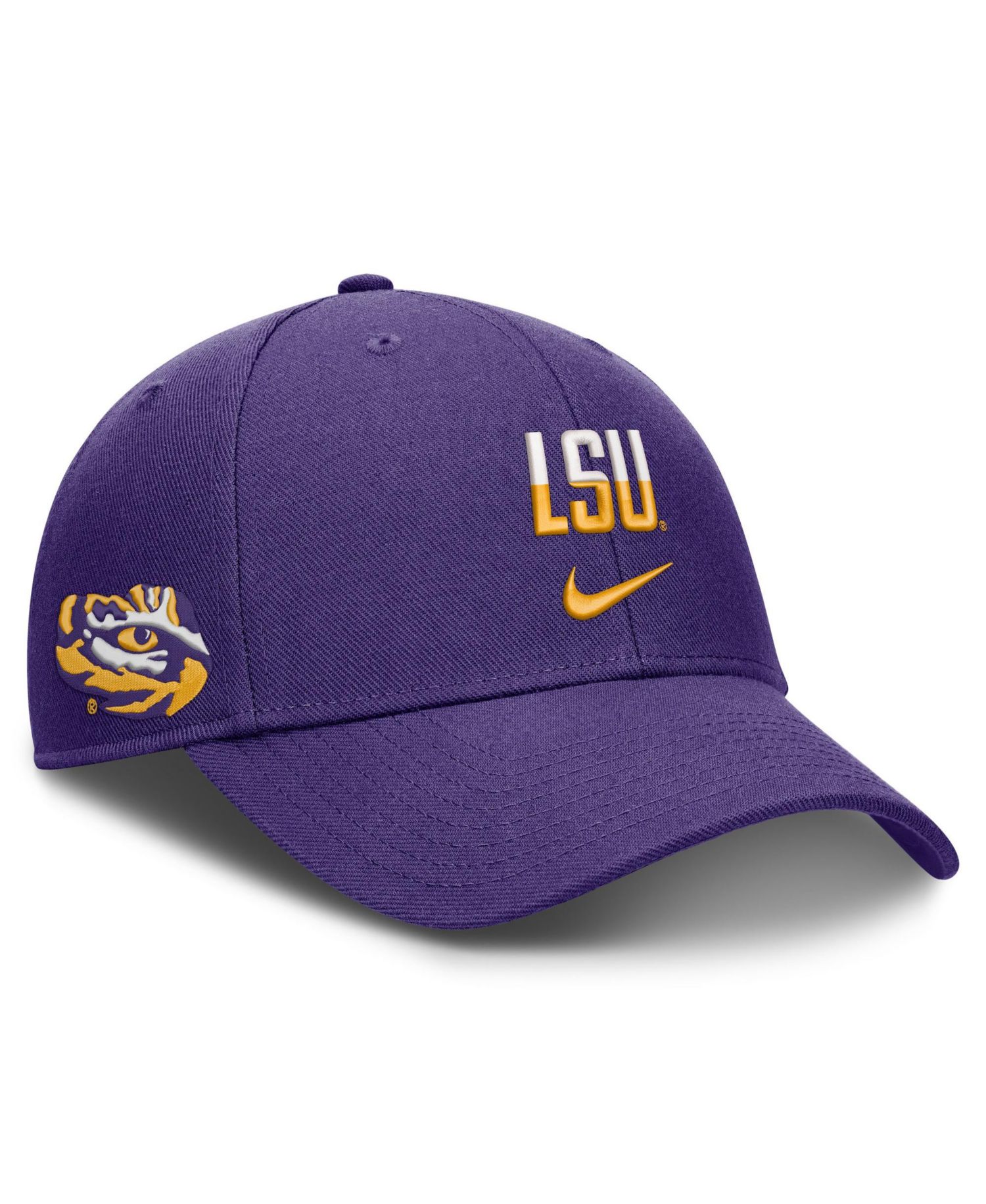 Men's and Women's Purple LSU Tigers 2026 On-Field Gameday Rise Adjustable Hat