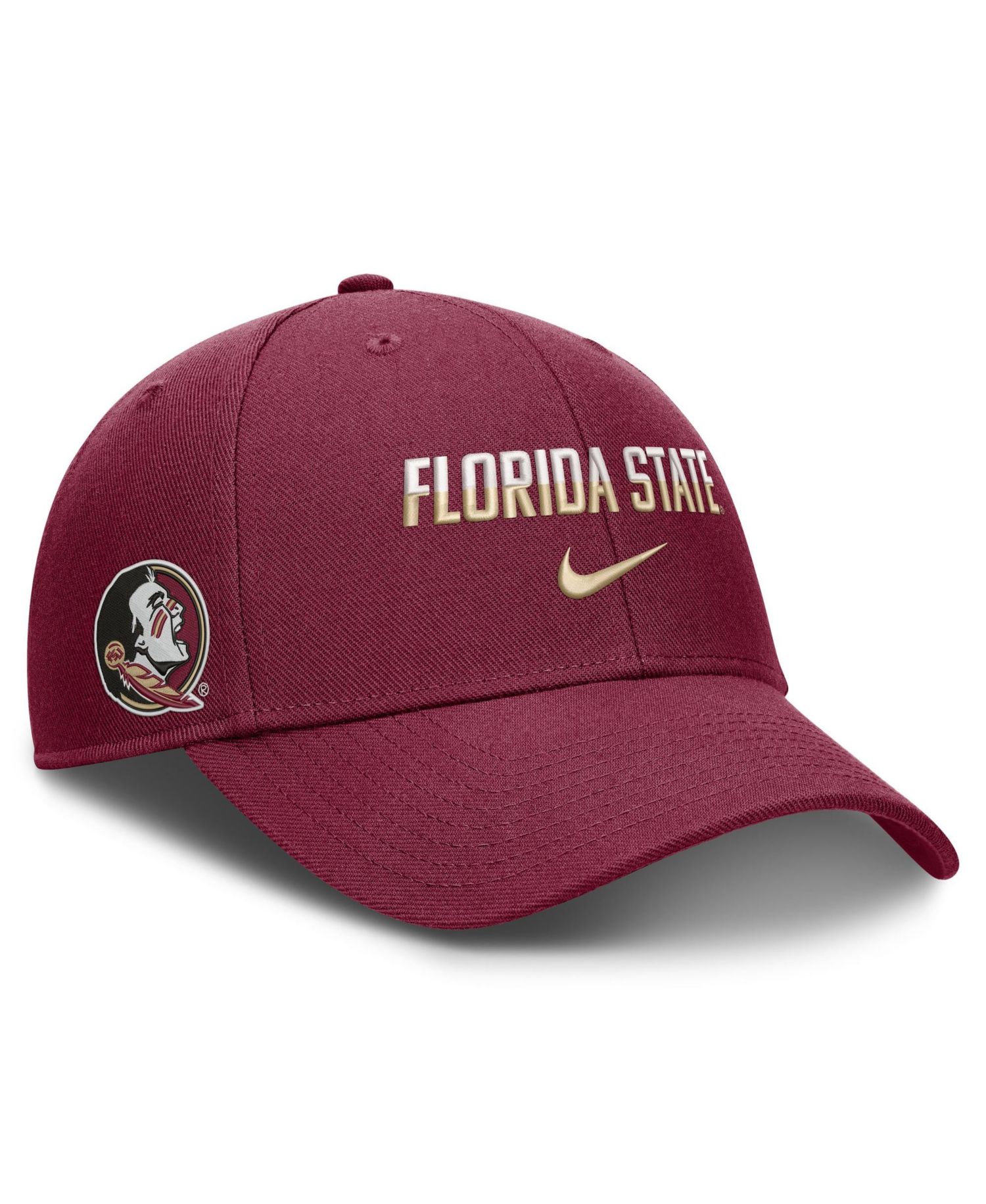 Men's and Women's Garnet Florida State Seminoles 2026 On-Field Gameday Rise Adjustable Hat