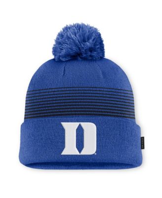 Men's and Women's Royal Duke Blue Devils 2026 On-Field Cuffed Knit Hat with Pom