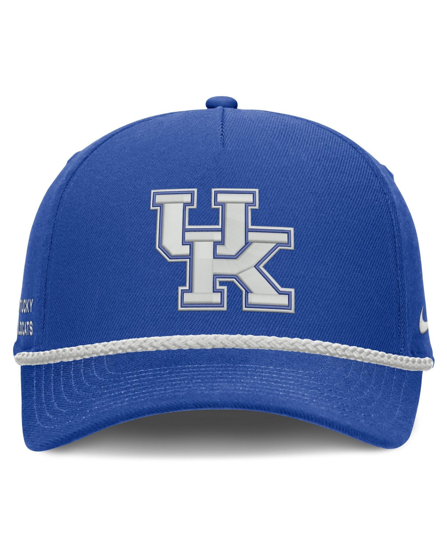 Men's and Women's Royal Kentucky Wildcats Rope Rise Adjustable Hat