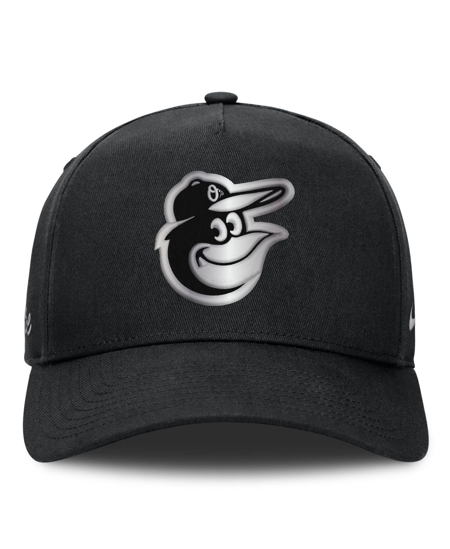 Men's Black Baltimore Orioles Rise Dri-FIT A-Frame Adjustable Hat