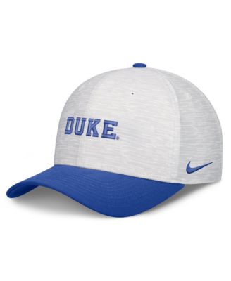 Men's and Women's Gray/Royal Duke Blue Devils Primetime Rise Adjustable Hat