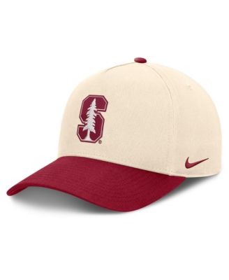 Men's and Women's Natural/Cardinal Stanford Cardinal Campus Prep Rise Adjustable Hat