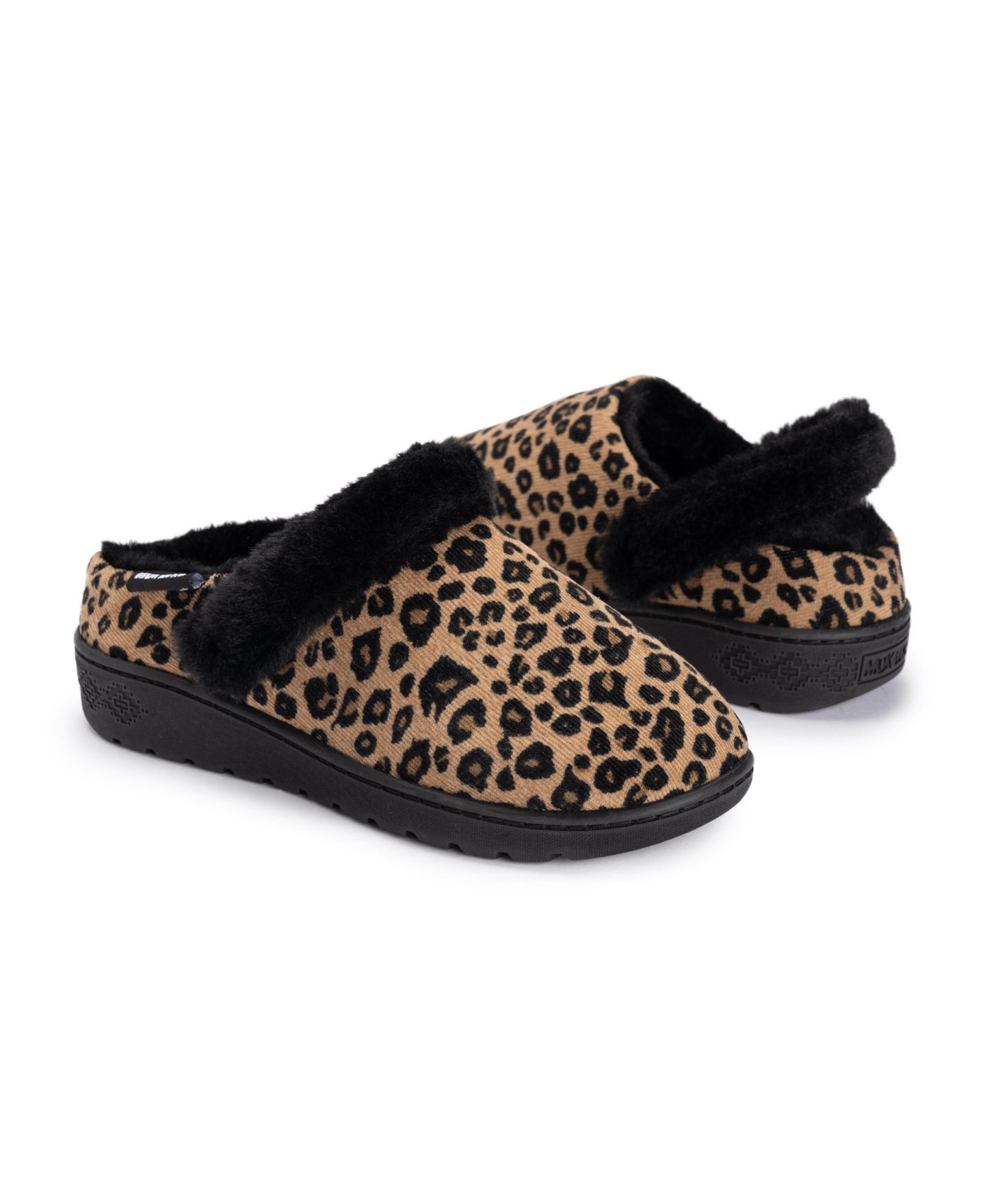 Женские сабо MUK LUKS Quianna Lissa Clog Slippers, цвет: Рыжевато-коричневый леопардовый — фото 10