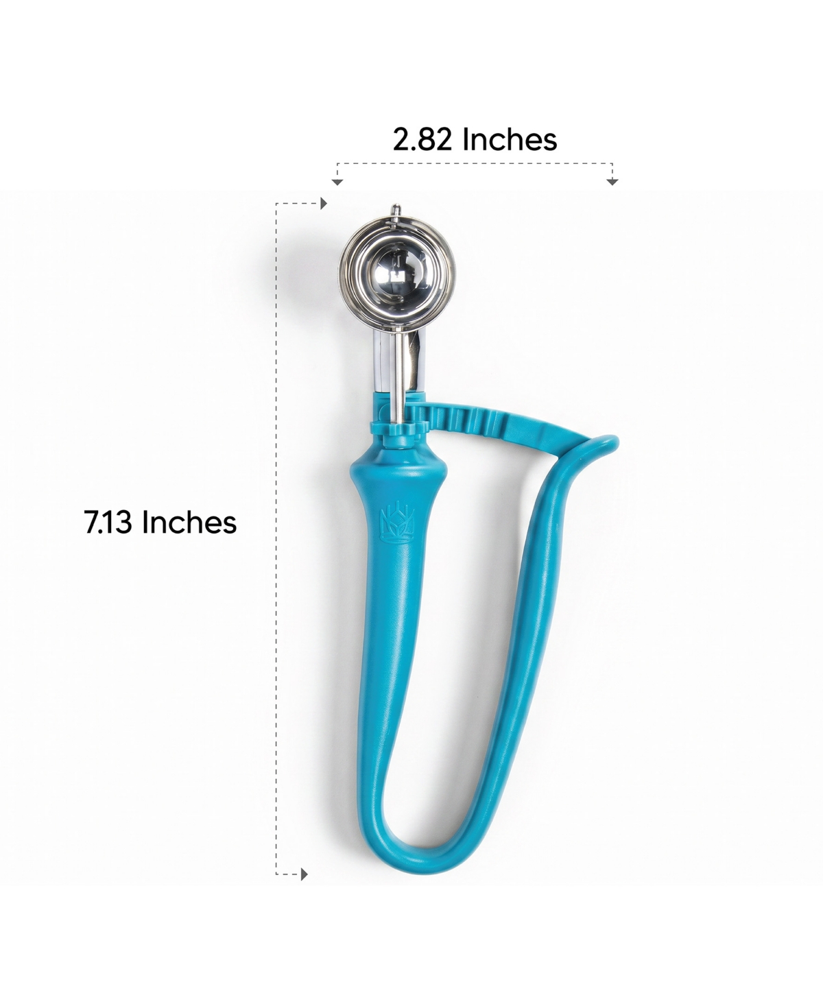 King Arthur Baking Company Stainless Steel 1.75-Teaspoon Cookie Dough Portion Scoop