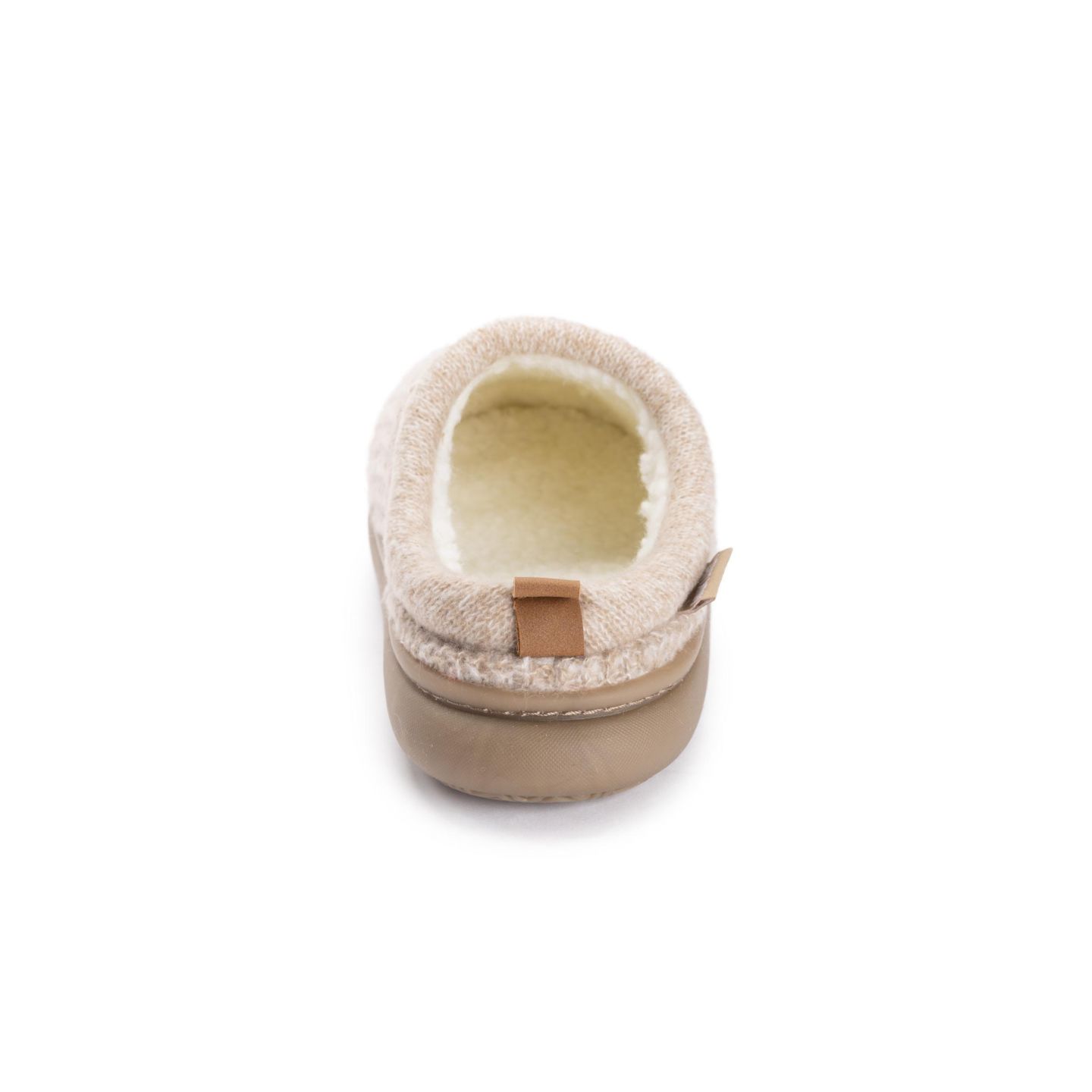 Женские сабо MUK LUKS Zuri Clog Waffle Knit Slippers, цвет: Песчаниковый — фото 3