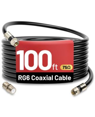 RG6 Coaxial Cable High Speed Internet TV Antenna Extension Cord