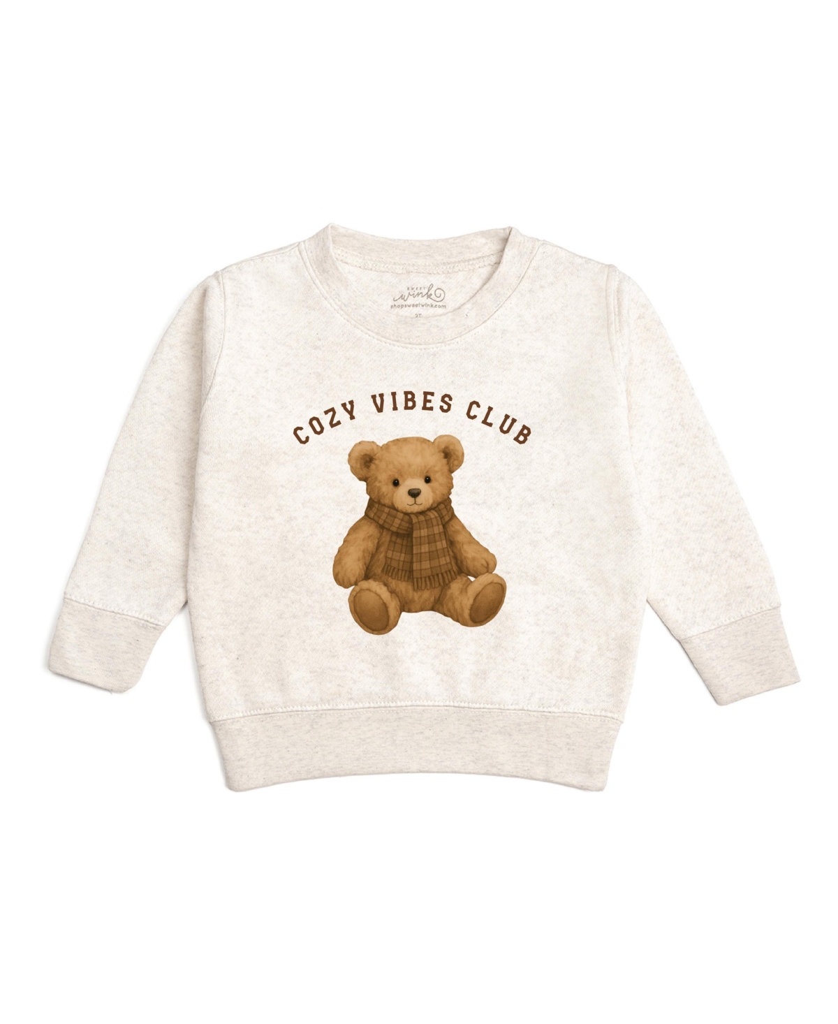 Sweet Wink Little Boys Cozy Teddy Sweatshirt