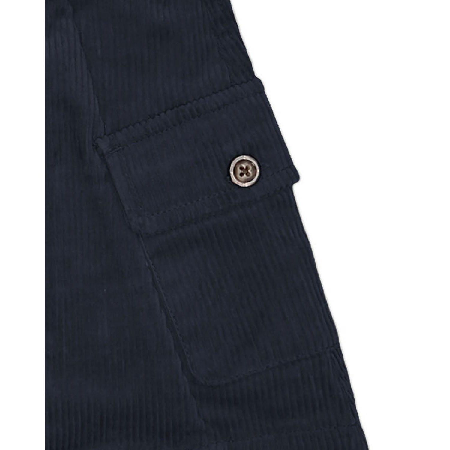Toddler Girls Organic Corduroy Button Front Skirt