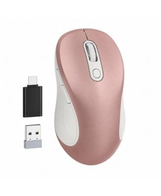 2.4G Wireless Mouse 6 Buttons 3 Adjustable DPI Levels Ergonomic Design Plug and Play