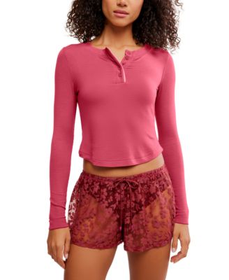 Women's Dream State Modal Long-Sleeve Henley Top