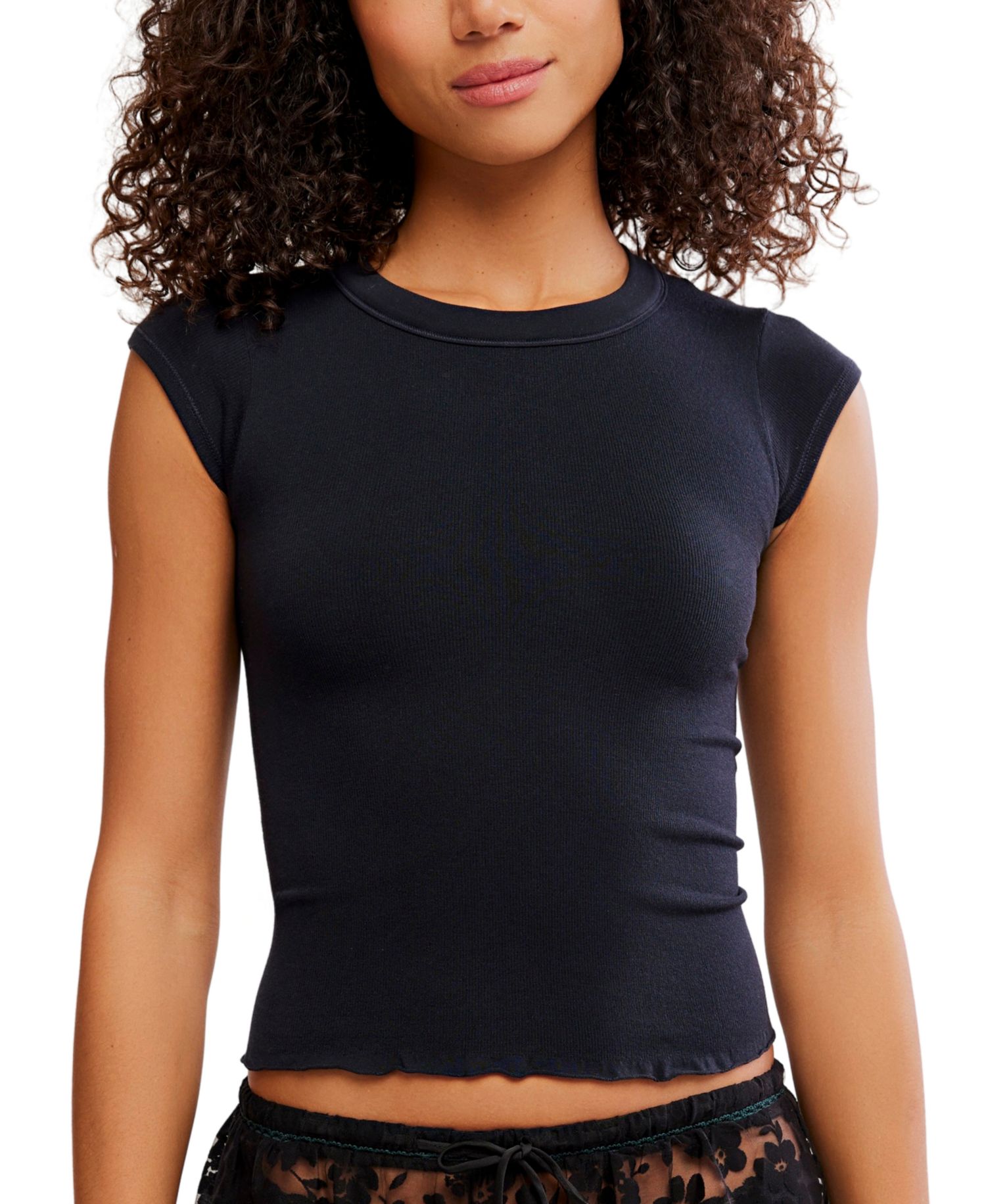 Women's So Soft Seamless Fitted Baby Tee