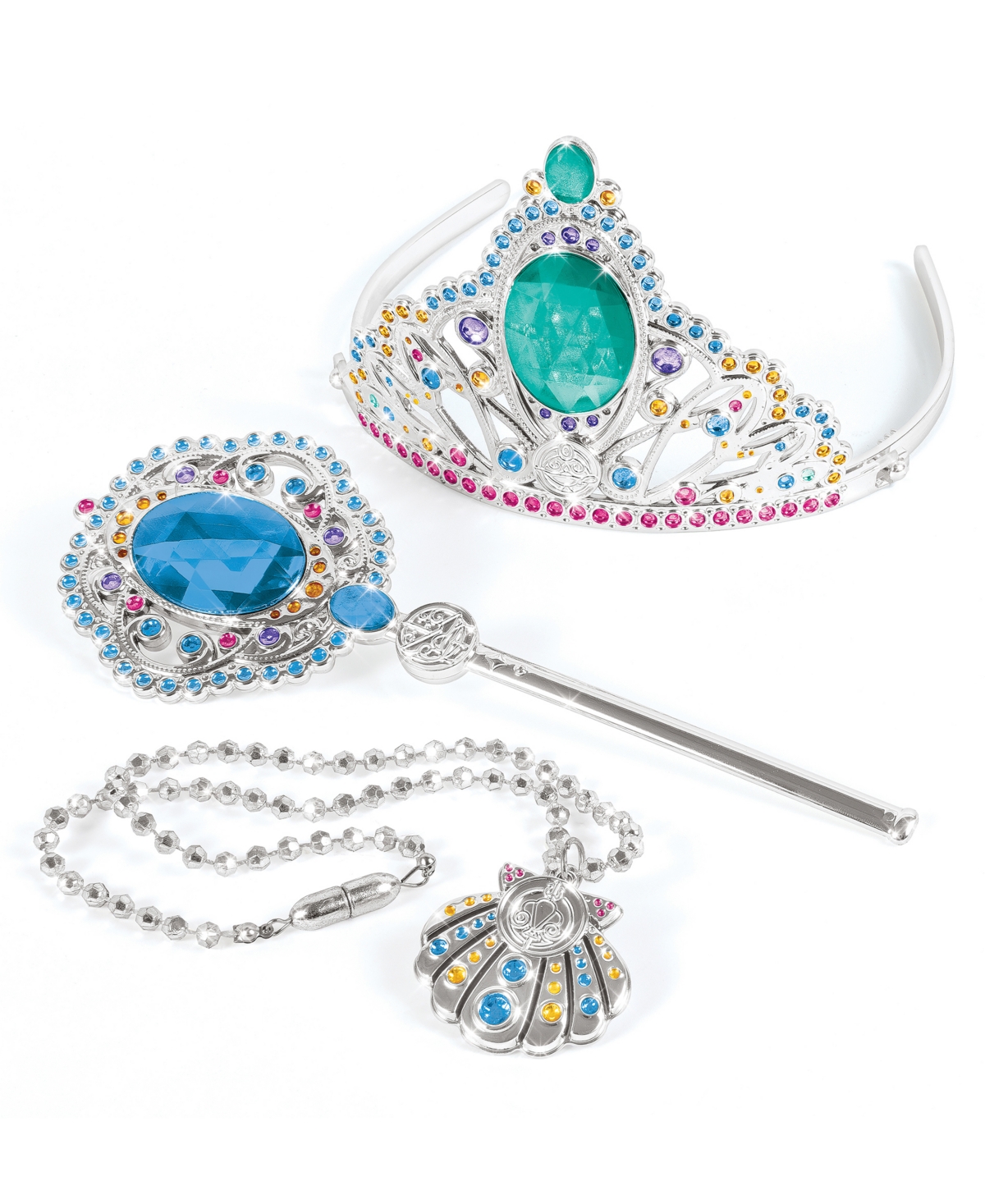 Make It Real Doodle Gems Disney Princess-Inspired Book and Royal Accessories Activity, Ages 6+