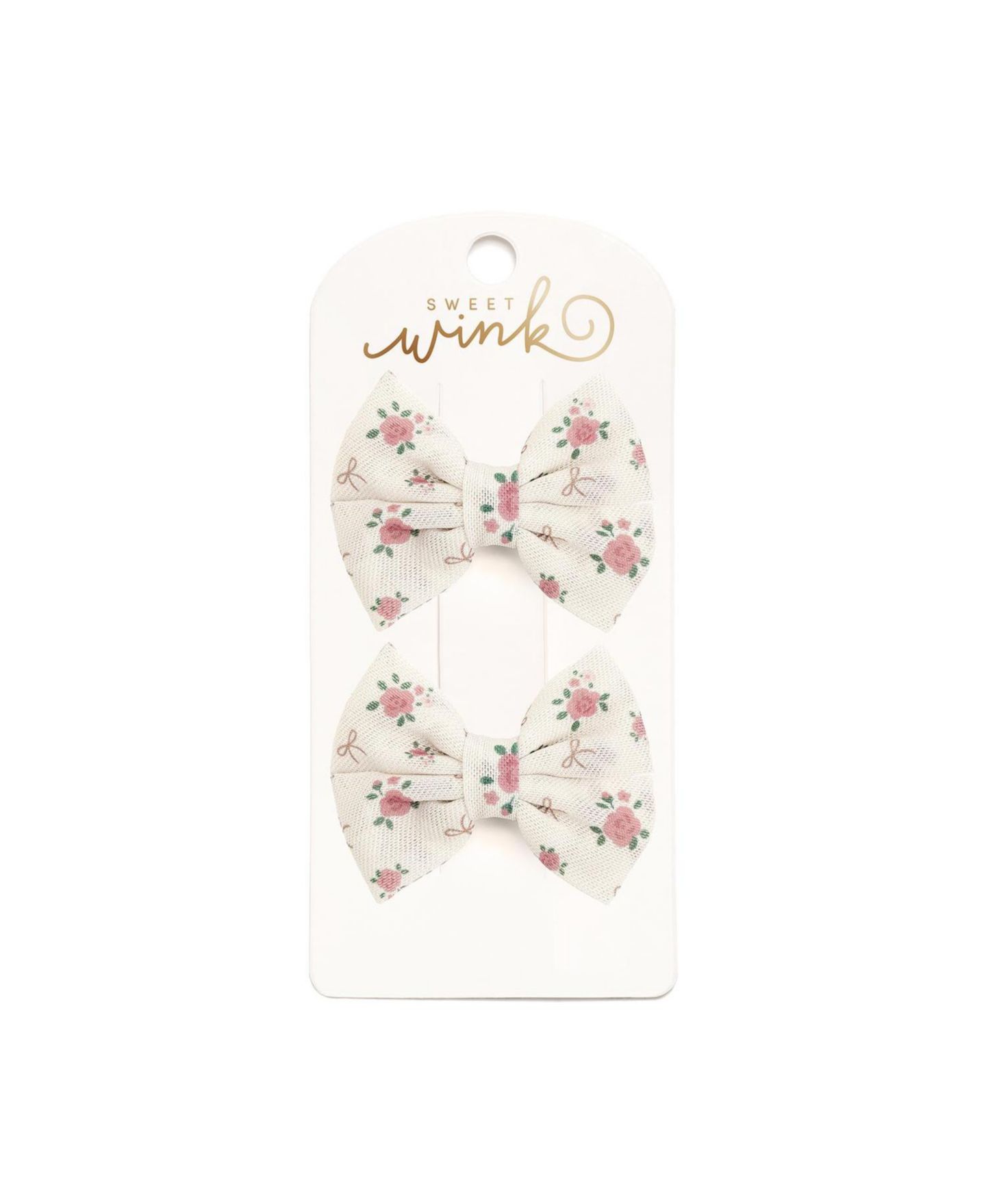 Аксессуары для волос Sweet Wink Coquette Rose Tulle Bow Clip Set для девочек, цвет: Разноцветный — фото 1