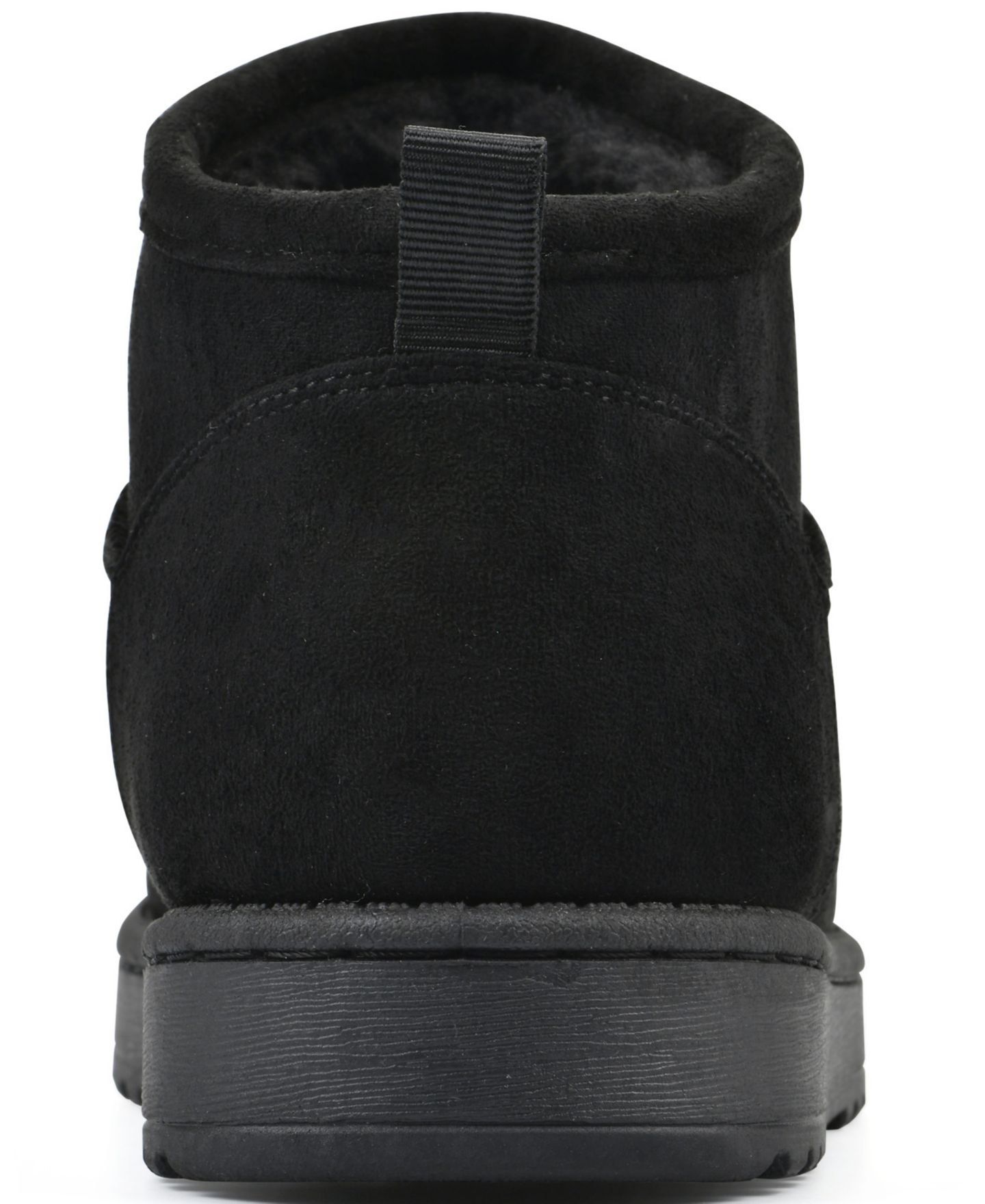 Женские ботинки White Mountain Inspa Faux Fur Pull-On Booties, цвет: Чёрный — фото 3