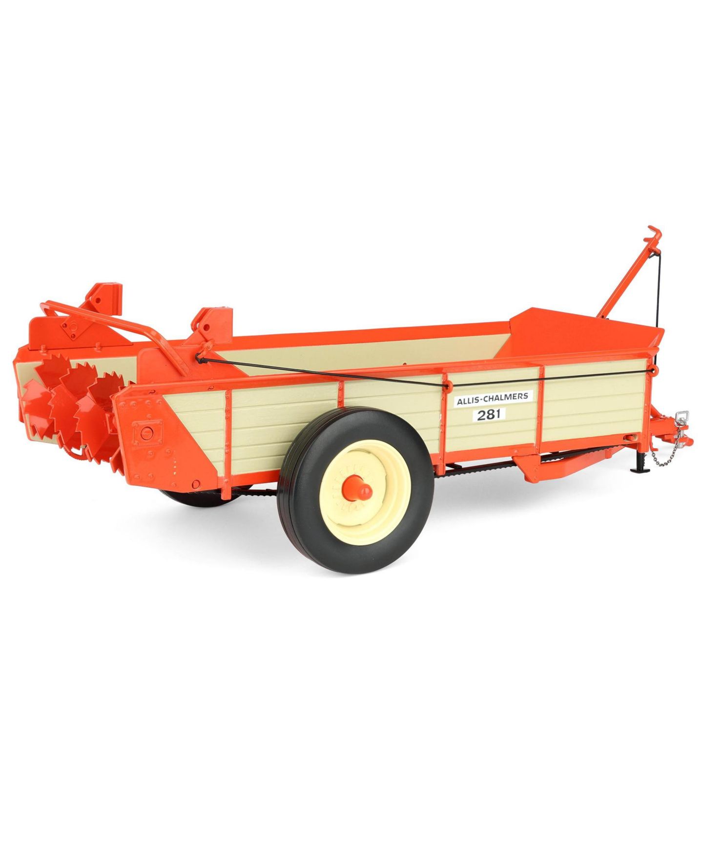 Детская игрушка Spec Cast 1/16 Scale Allis Chalmers 281 Manure Spreader Wagon with Rotating Beaters & Rolling Rubber Tires — фото 3