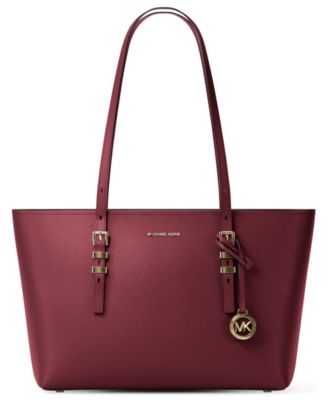 Quinn Medium East West Top-Zip Tote Handbag