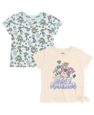 Toddler Girls' 2-Pack Short Sleeve T-Shirts