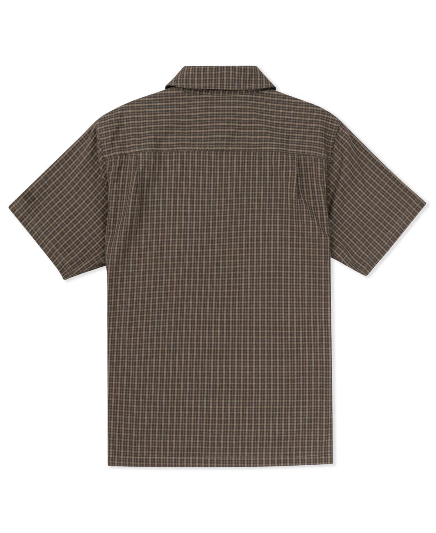 Men's Anthem Brown Plaid Shirt