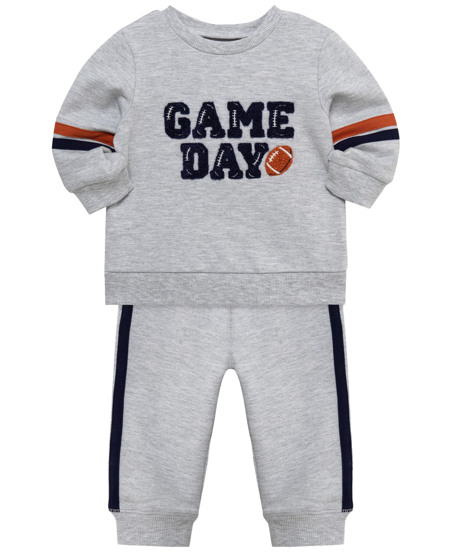 Baby Boys' Game Day Graphic Sweatshirt and Pants, 2-Piece Set