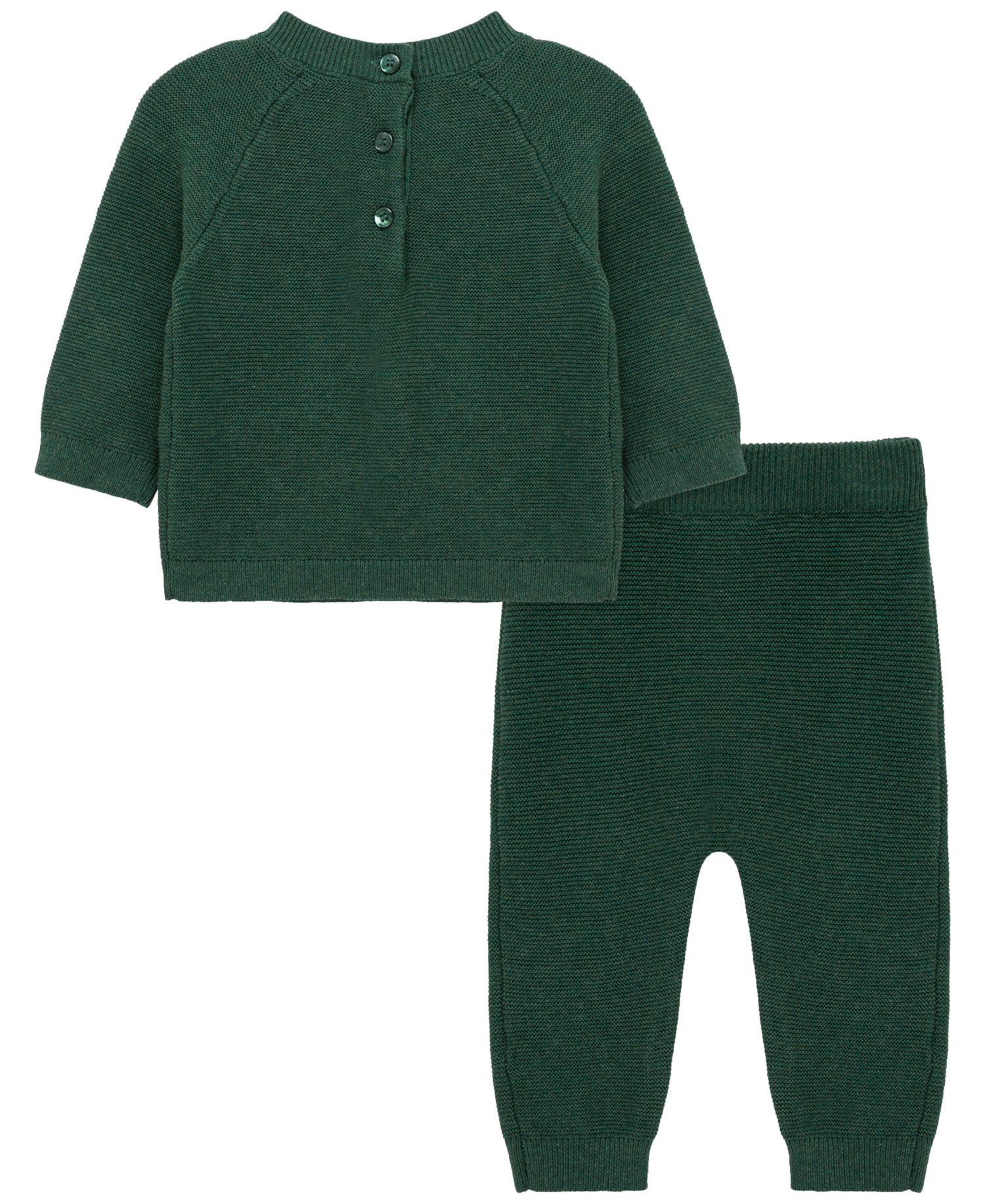 Baby Boys' Holiday Deer Graphic Sweatshirt and Pants, 2-Piece Set