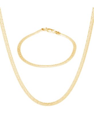 Bombe Satin Magic Necklace and Bracelet Set