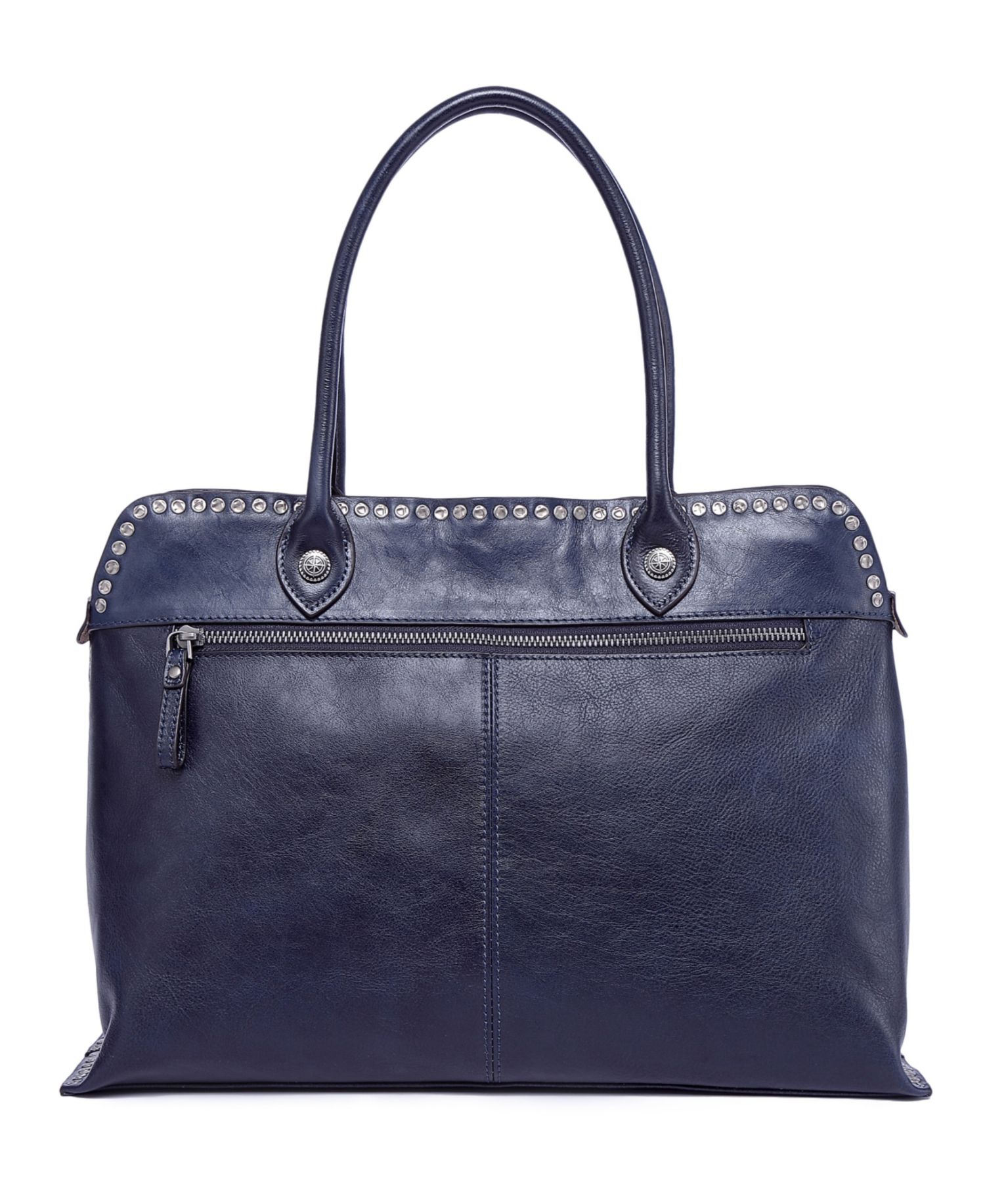 Soul Stud Large Leather Satchel Bag
