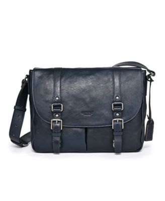 Moonlight Leather Messenger Bag