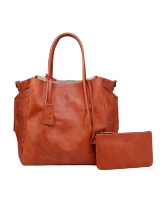 Sprout Land Extra-Large Leather Tote Bag