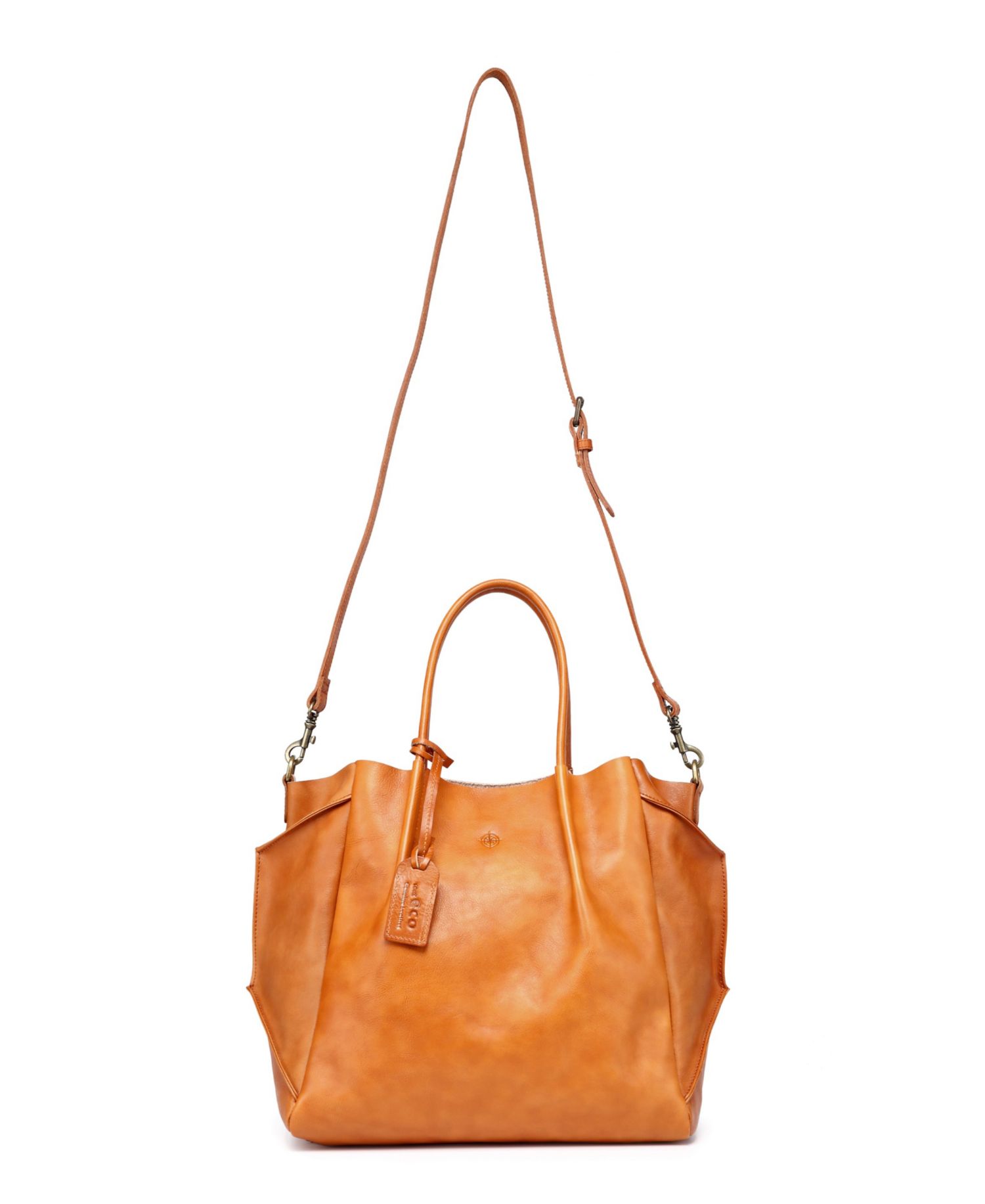 Sprout Land Extra-Large Leather Tote Bag
