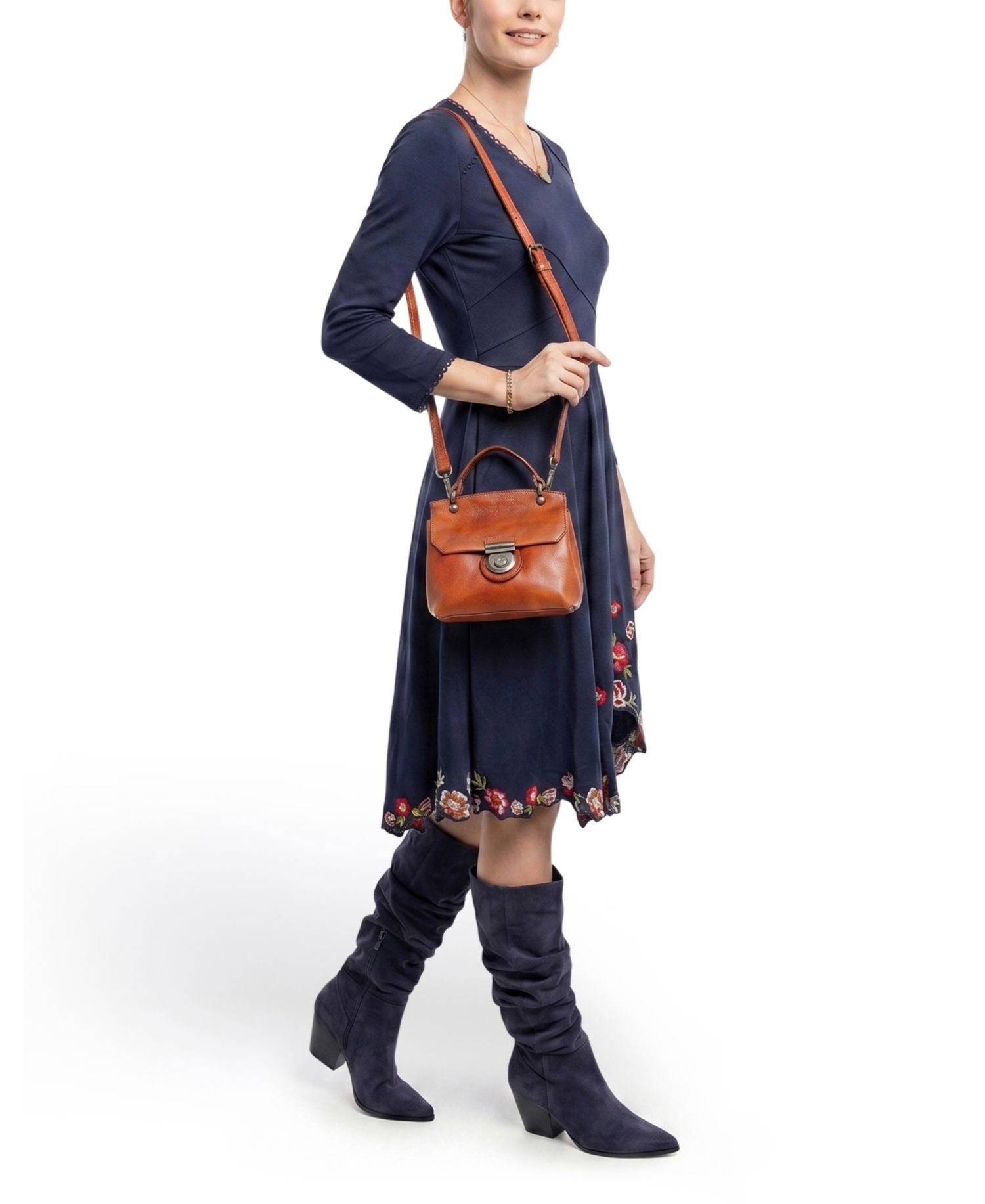Cypress Small Leather Crossbody Bag