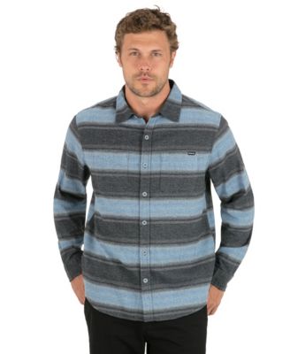 Men's Eugene Flannel Stripe Shirt