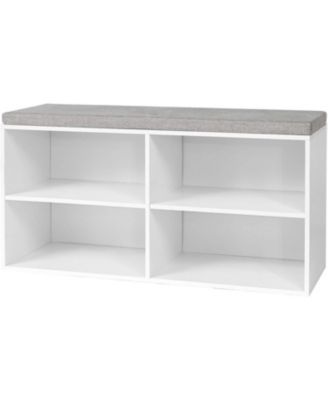 Yak About It Double Seater Storage Bench with Top Cushion