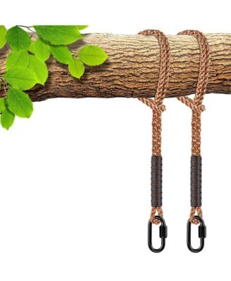 Polyester Hammock Straps Heavy Duty Hanging Kit for Swings and Camping