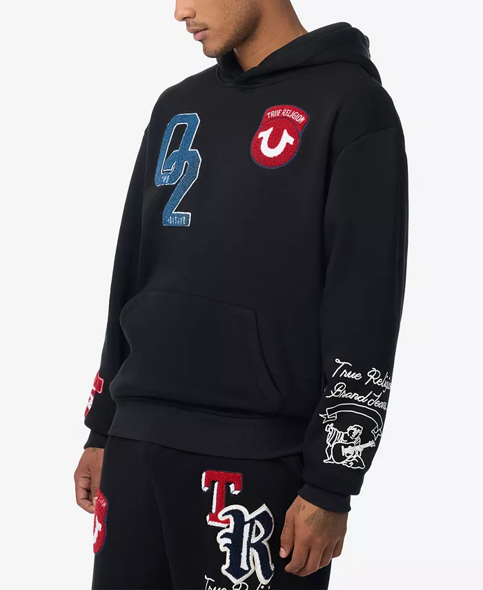Men's Logo Patch Hoodie - thumbnail 3