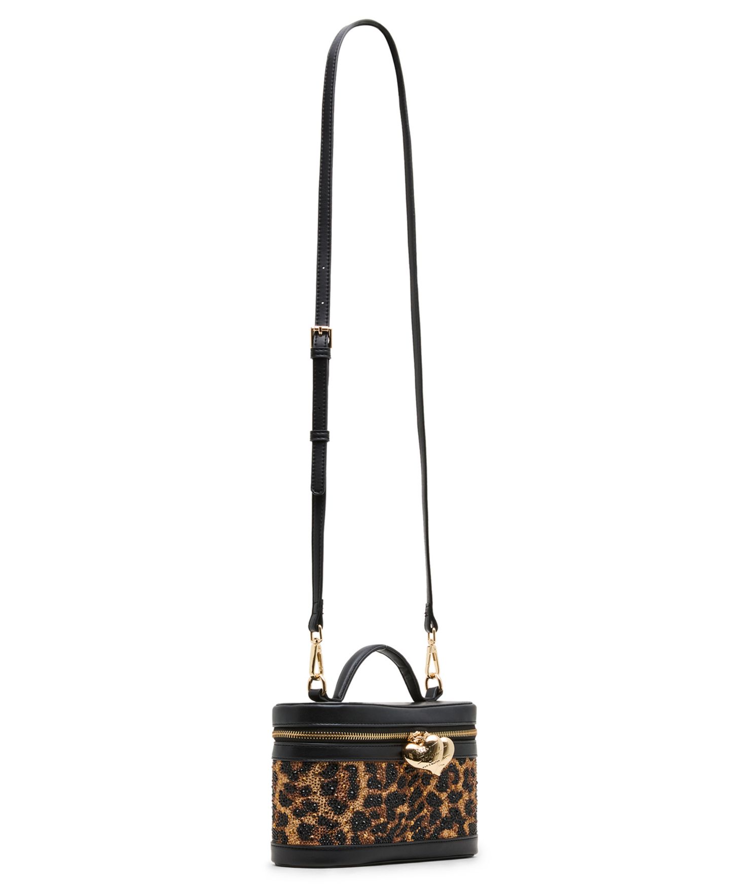 Женская сумка Betsey Johnson Paris Hilton Vanity Small Crossbody Handbag, цвет: Леопардовый — фото 5