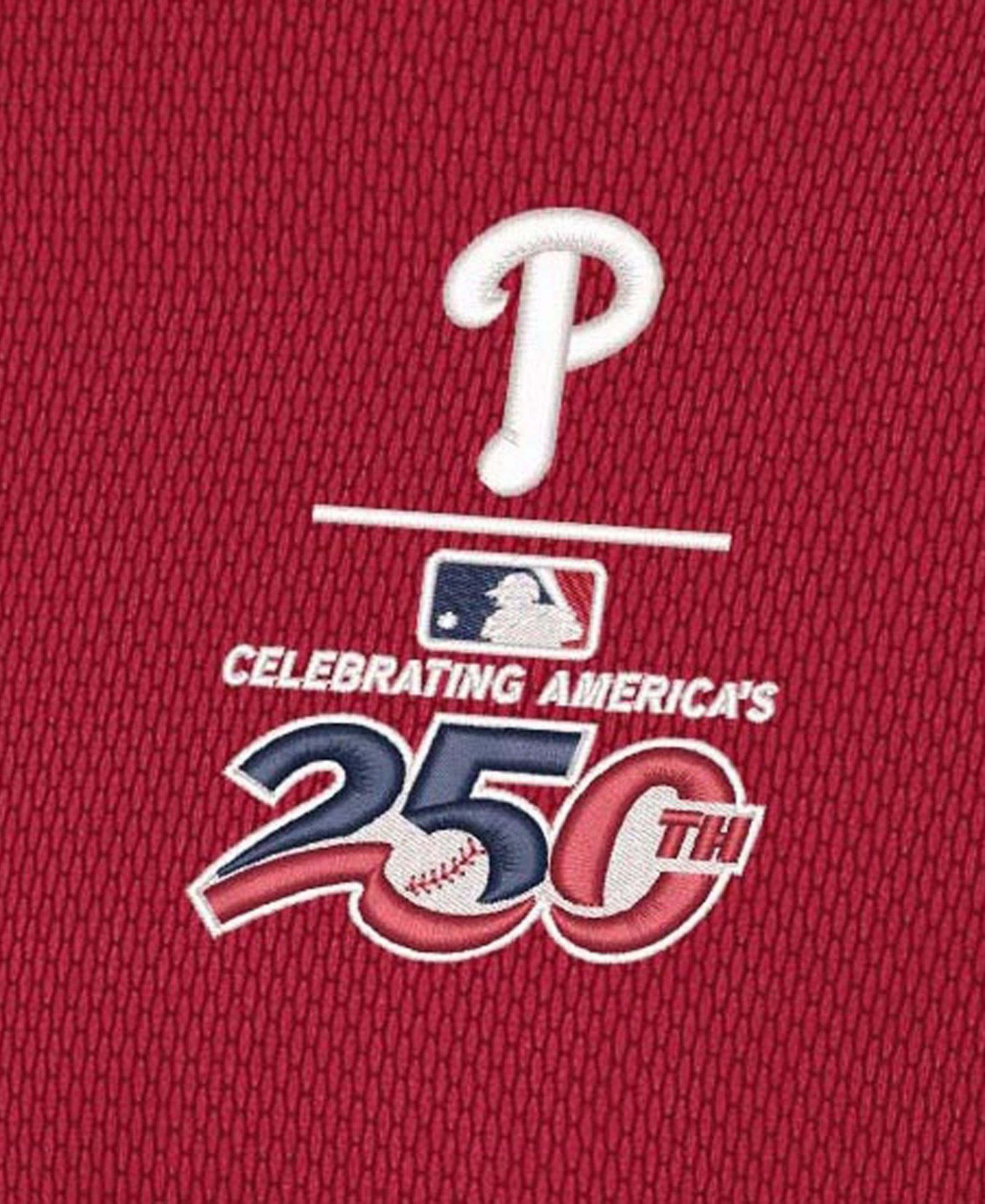 Men's Red Philadelphia Phillies Celebrating America's 250th Ellipse Polo Shirt