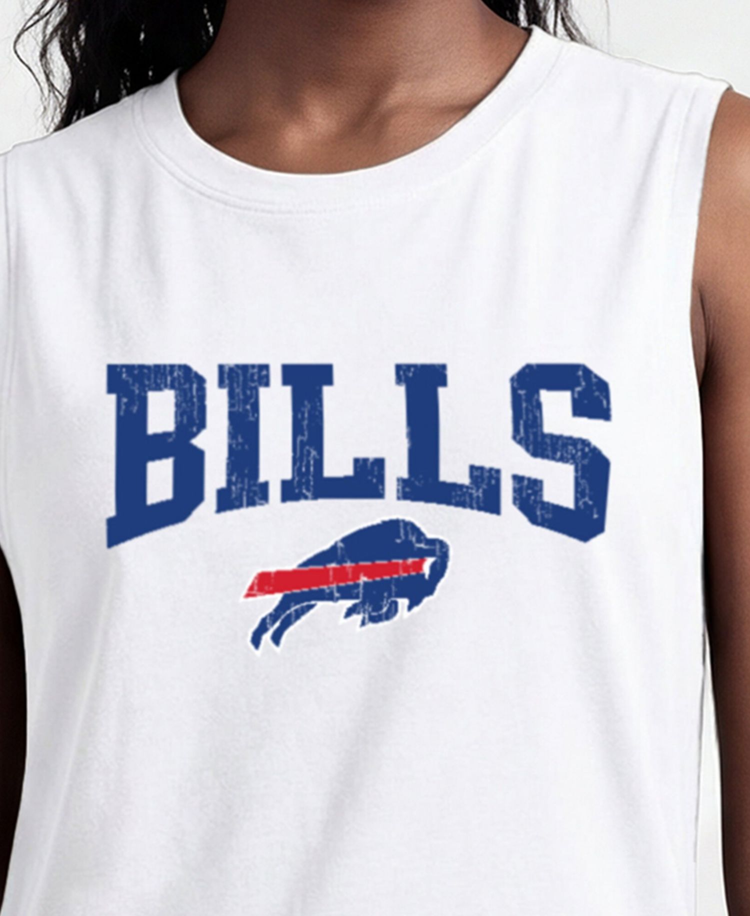 Women's Buffalo Bills Sleeveless Muscle Tank Top