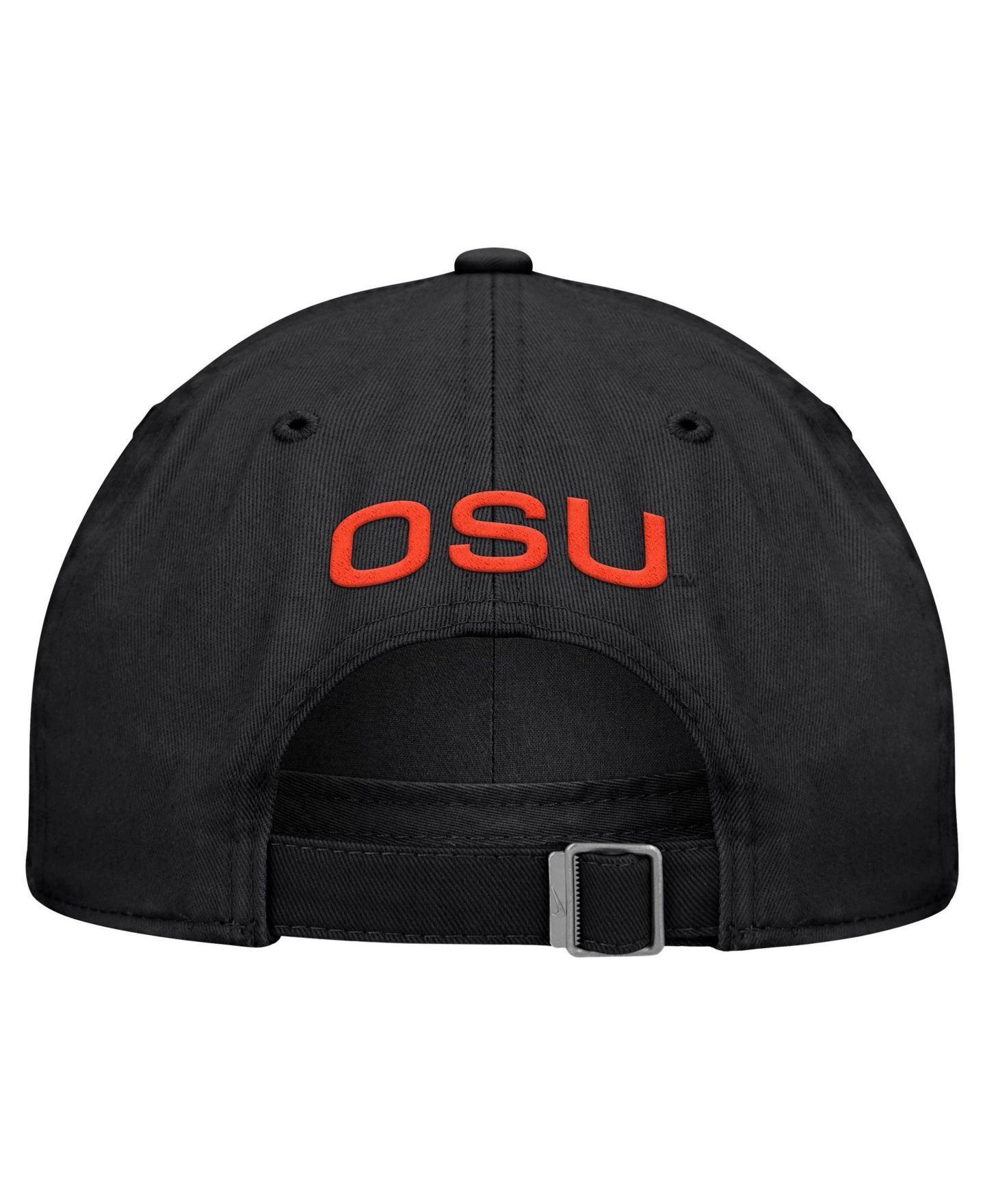 Мужская кепка Nike Black Oregon State Beavers 2026 Sideline Club Adjustable Hat — фото 2
