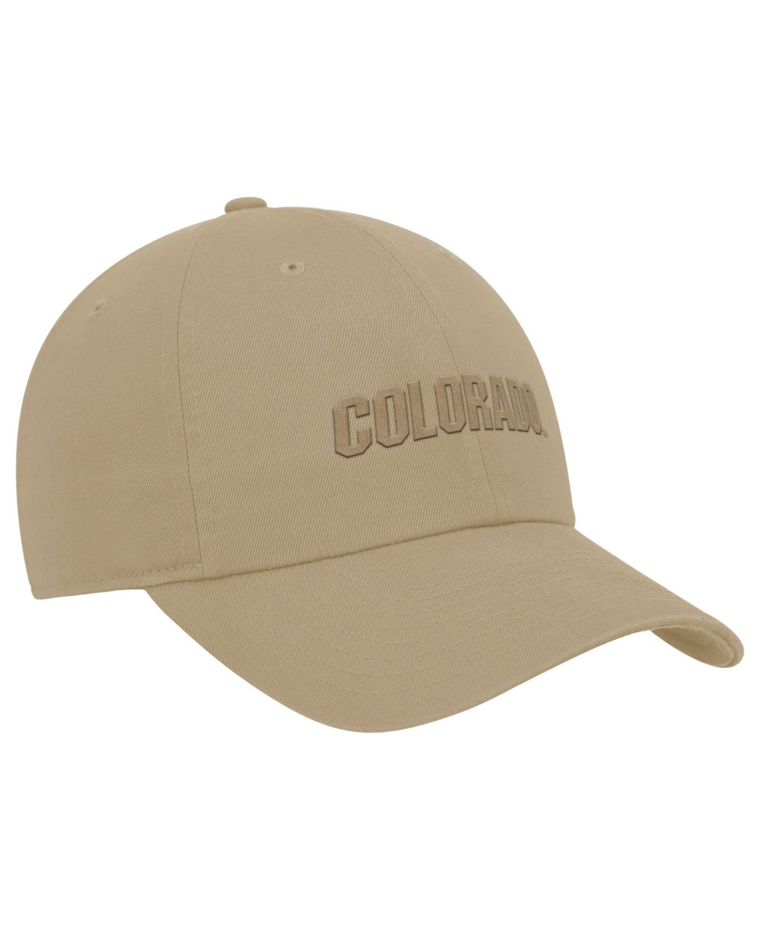 Men's Beige Colorado Buffaloes Club Adjustable Hat