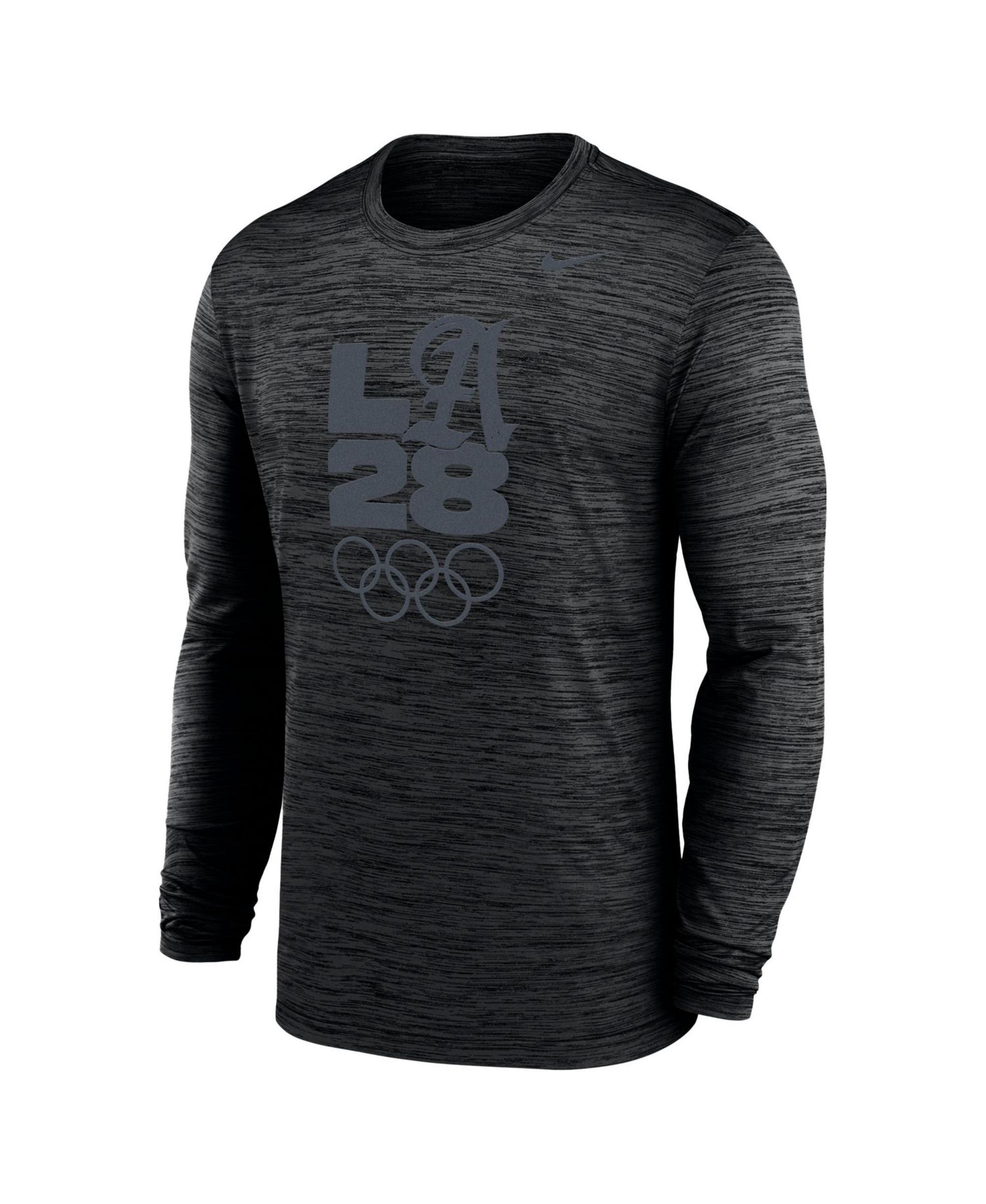 Men's Black LA28 Summer Olympics Team Issue Velocity Dri-FIT Long Sleeve T-Shirt