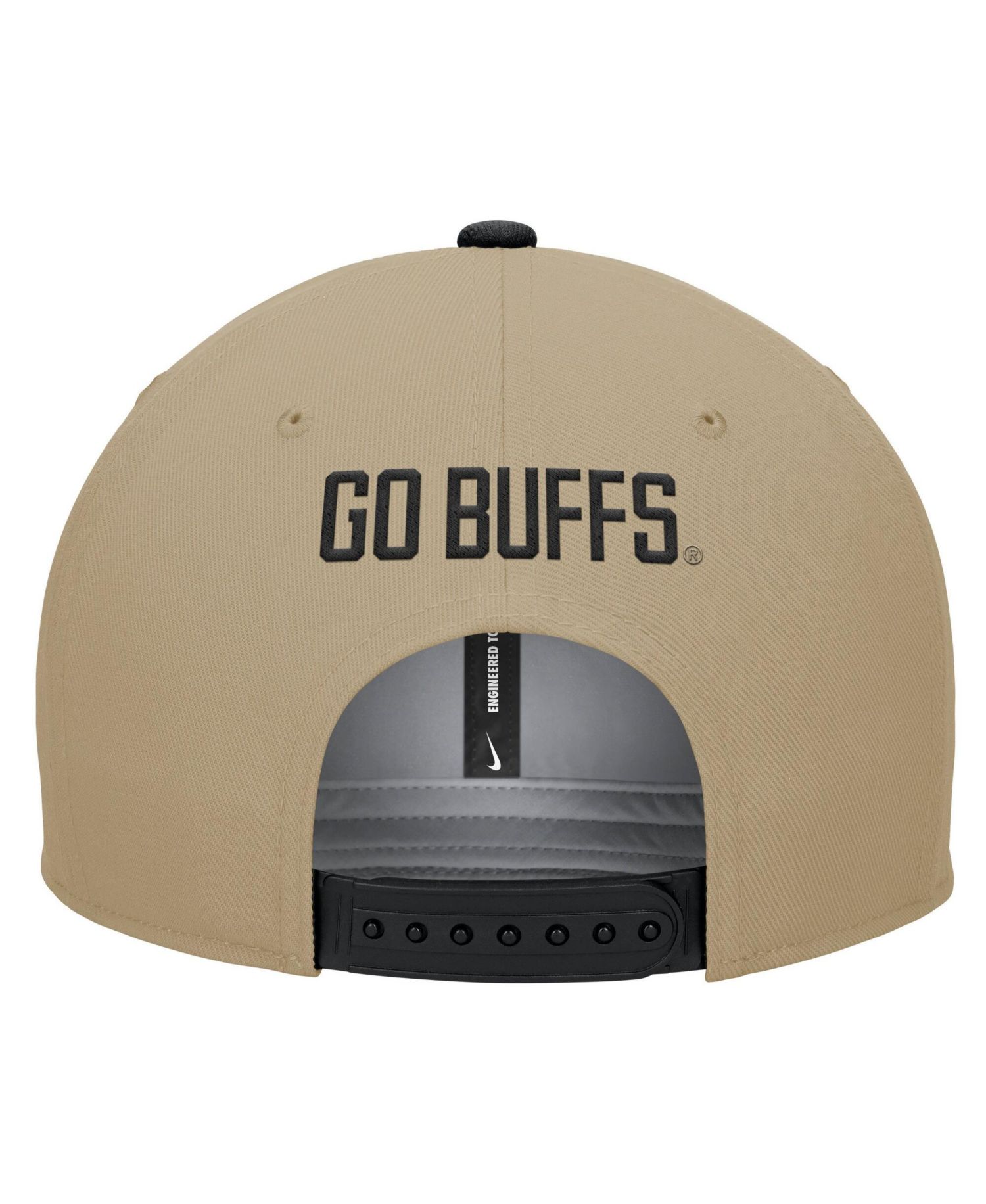 Men's Beige/Black Colorado Buffaloes Pro Dri-FIT Snapback Hat