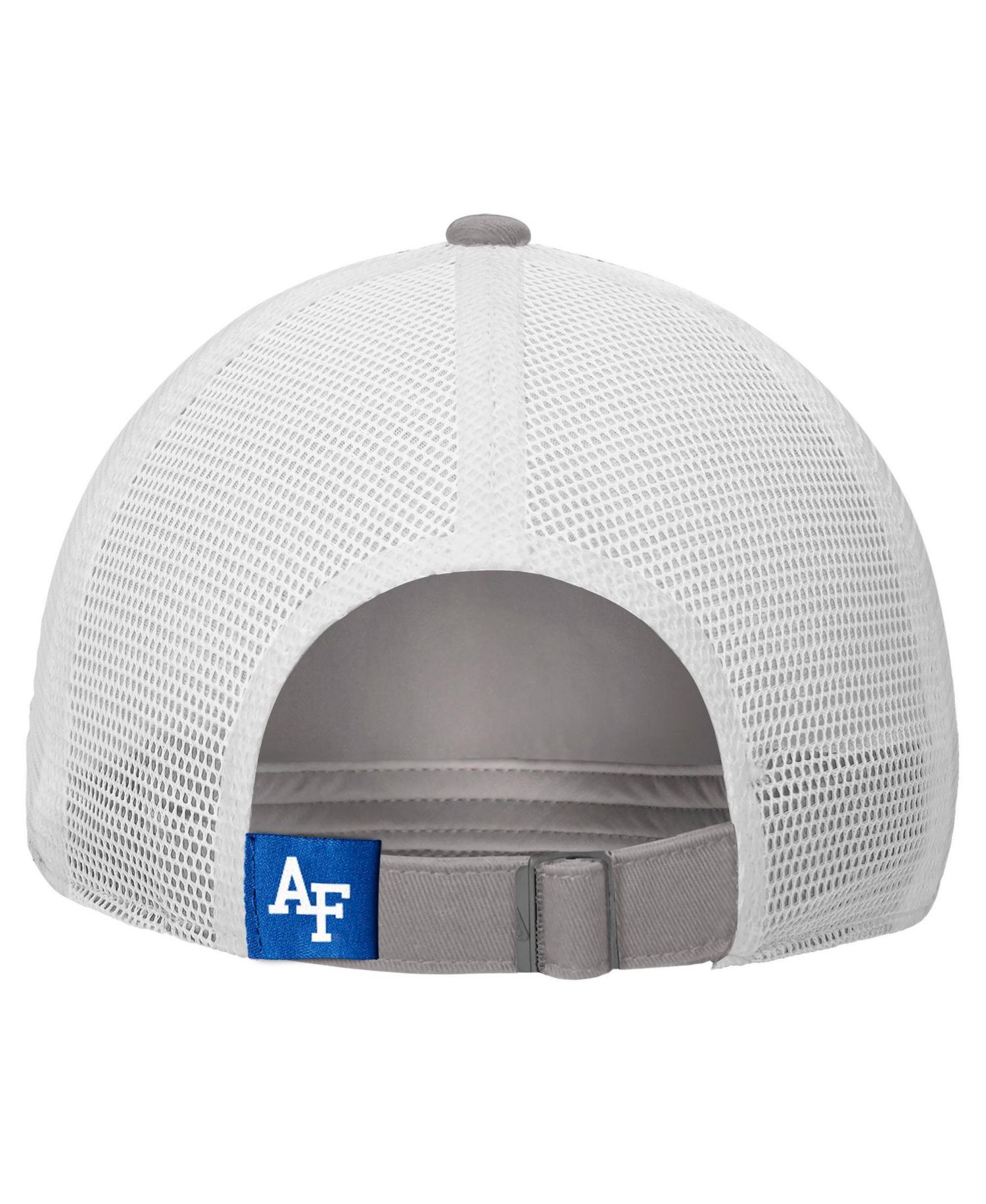 Men's Pewter Air Force Falcons On-Field Club Adjustable Trucker Hat